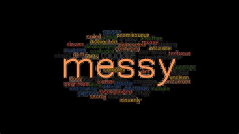 messy synonym